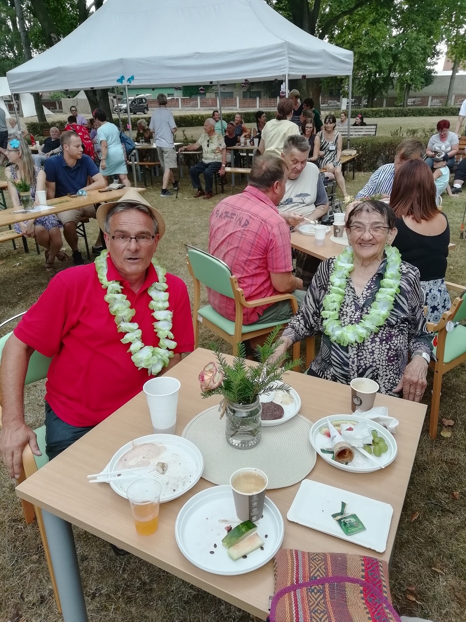Zahradní slavnost v SeniorCentru Terezín
