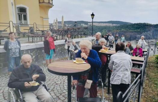 Výlet do Ústí nad Labem s klienty SeniorCentra Terezín
