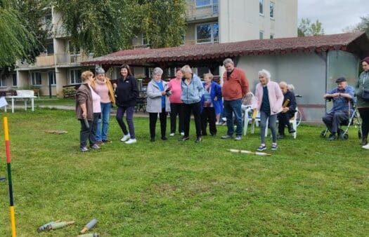 SeniorCentrum Terezín: Turnaj v jukskei