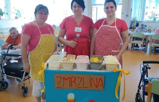 Chladivé osvěžení v SeniorCentru Terezín